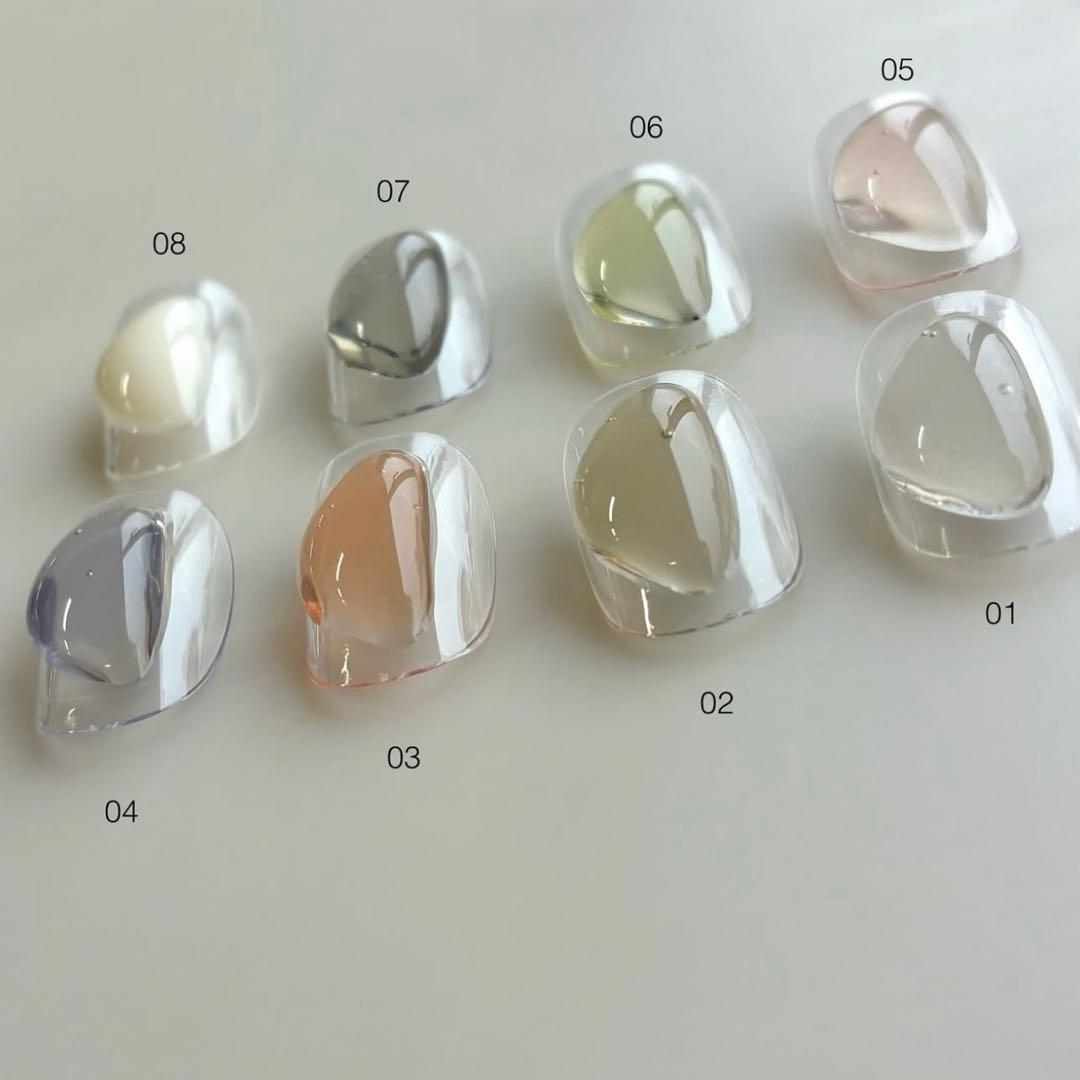 CLETO ノンワイプ アートカラージェル 8色セット