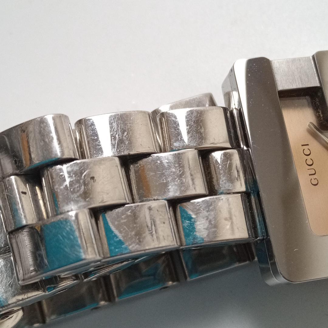 美品☆GUCCI　グッチ　レディース腕時計　3600L　スクエア【W7-12】