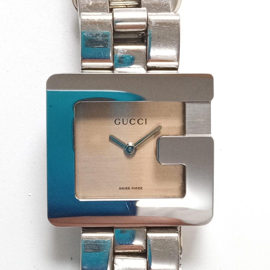 美品☆GUCCI　グッチ　レディース腕時計　3600L　スクエア【W7-12】