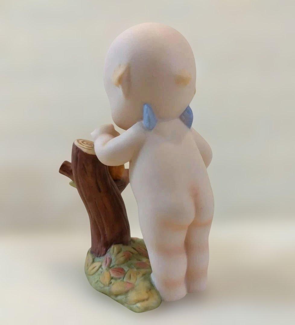 陶器 置物 ローズオニール　キユーピー　ビスクドール　3点セット