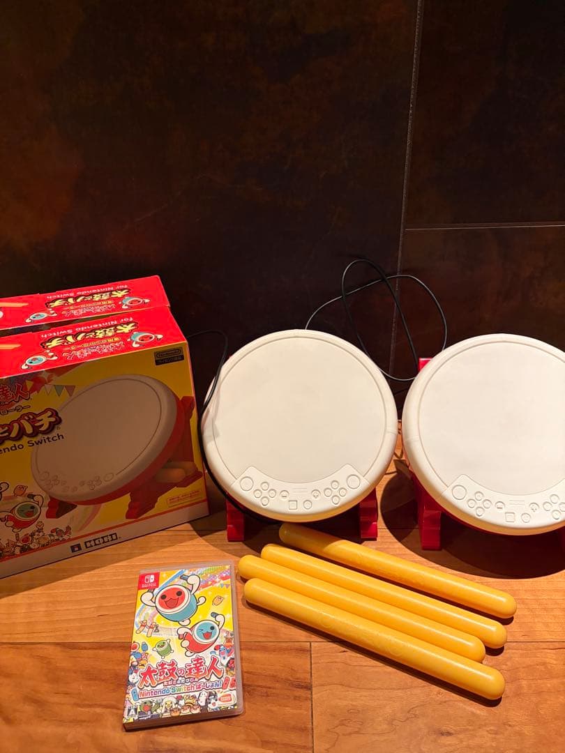 太鼓の達人 Nintendo Switchば～じょん!太鼓とバチ2個セット
