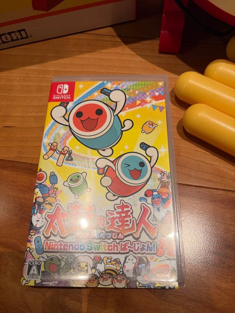 太鼓の達人 Nintendo Switchば～じょん!太鼓とバチ2個セット