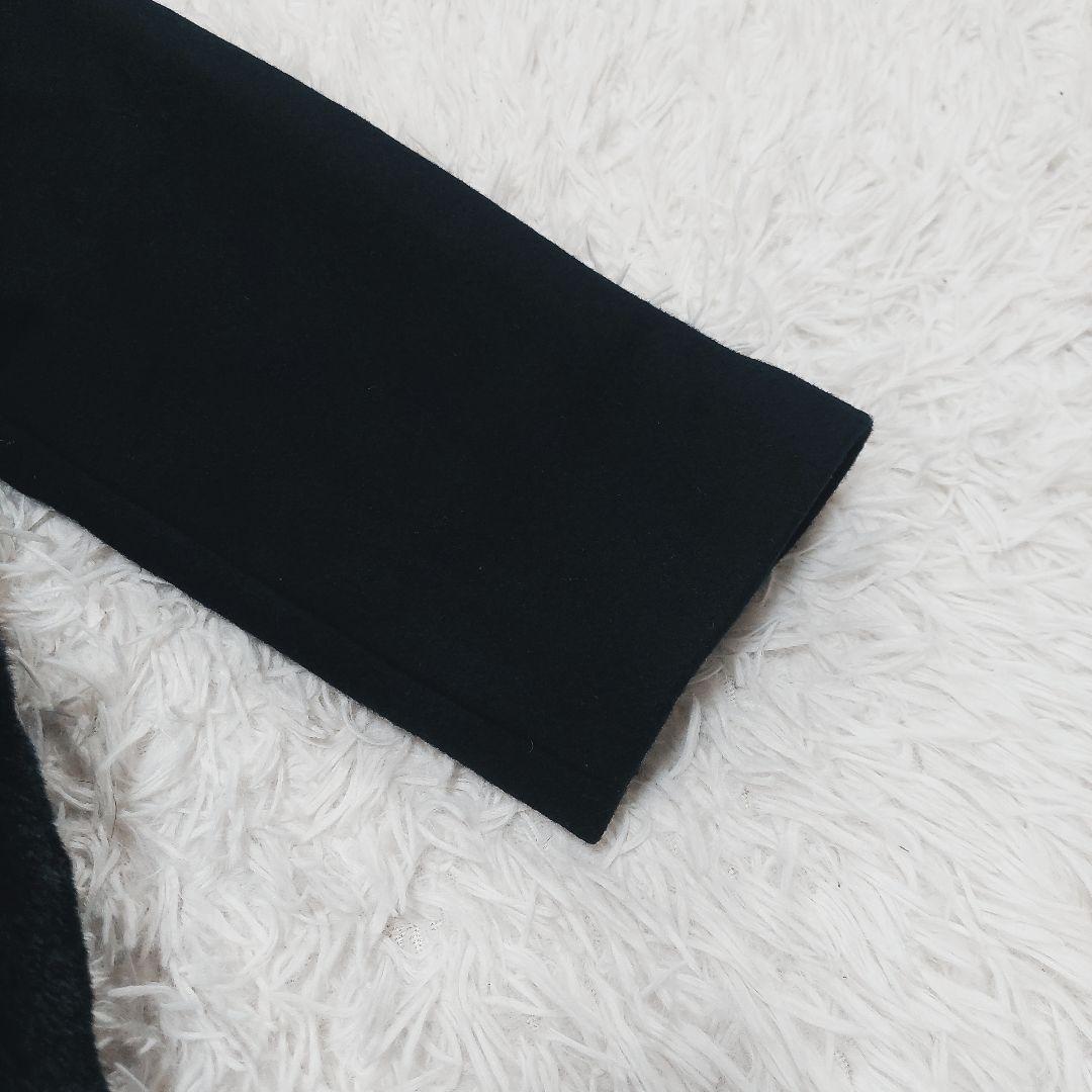 美品 エムドット em. エコファーコート 裾ファー コート