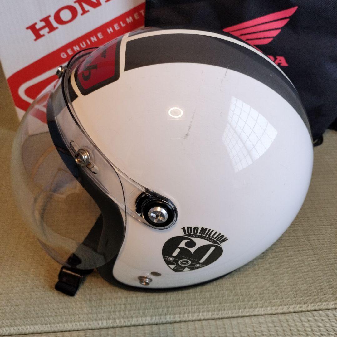 貴重 スーパーカブ 60周年限定 ヘルメット 一億台記念 ホンダ純正ジェット