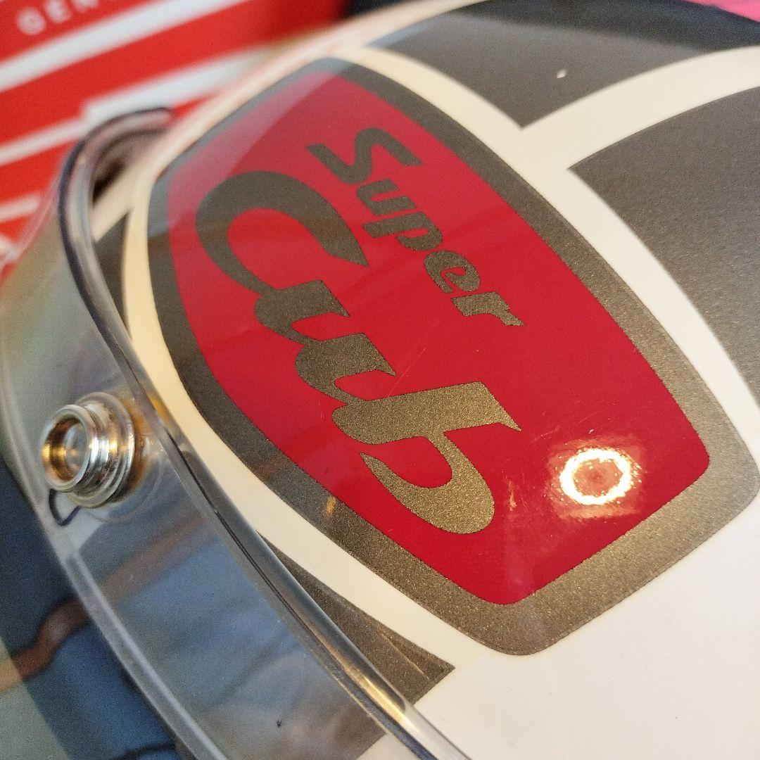 貴重 スーパーカブ 60周年限定 ヘルメット 一億台記念 ホンダ純正ジェット