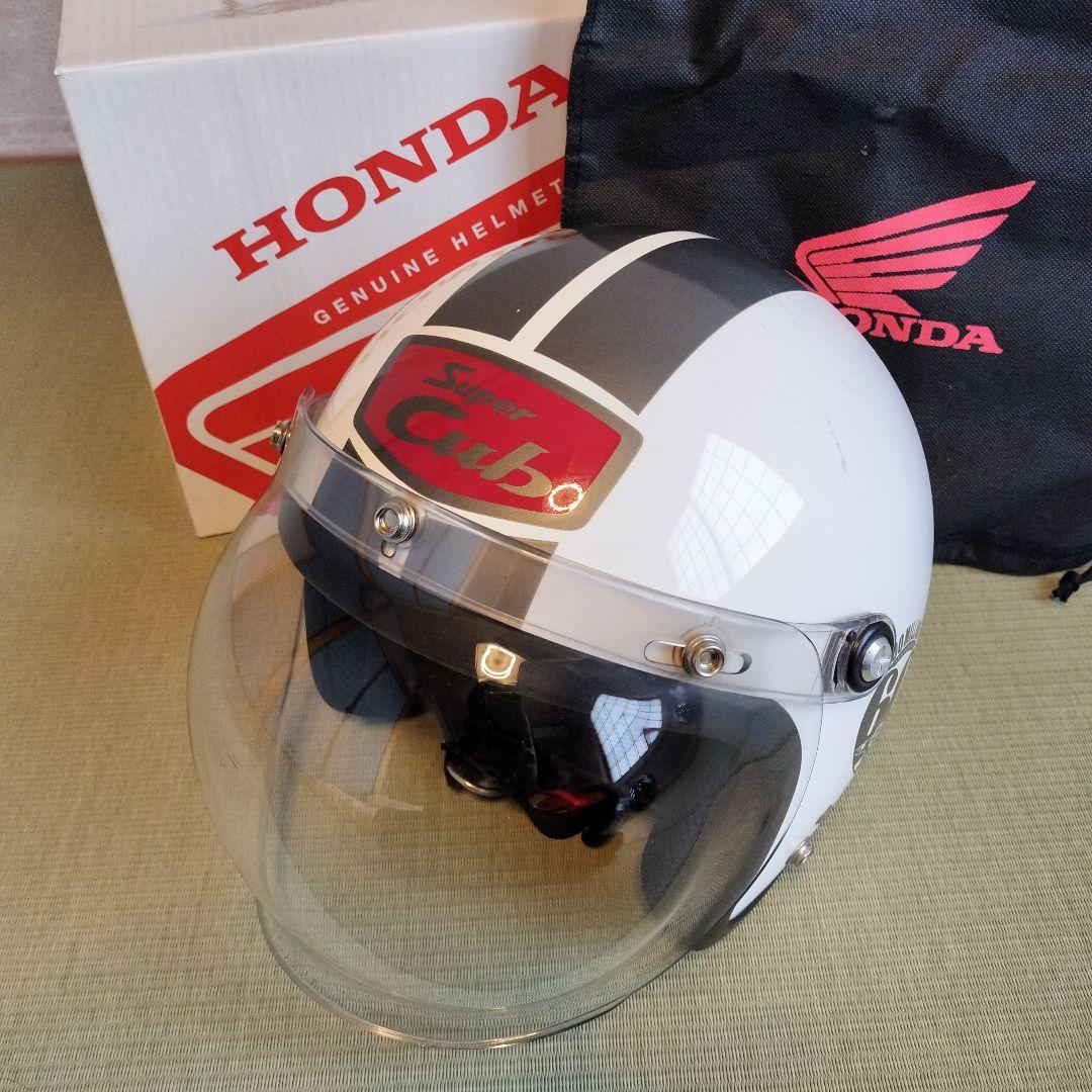 貴重 スーパーカブ 60周年限定 ヘルメット 一億台記念 ホンダ純正ジェット