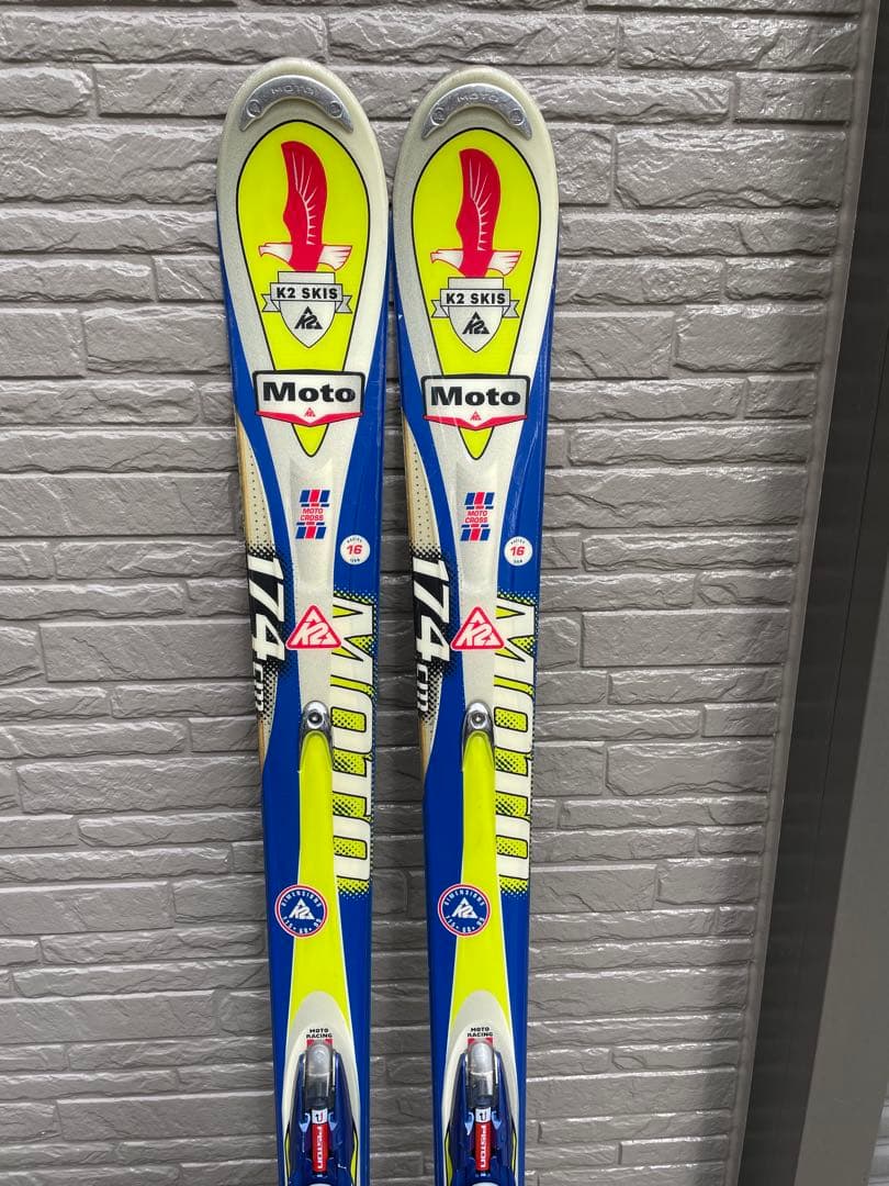 K2スキー板 HEADブーツ(新品小傷あり) ポール3点セット