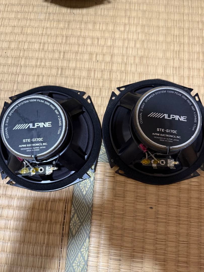 アルパインスピーカーセット