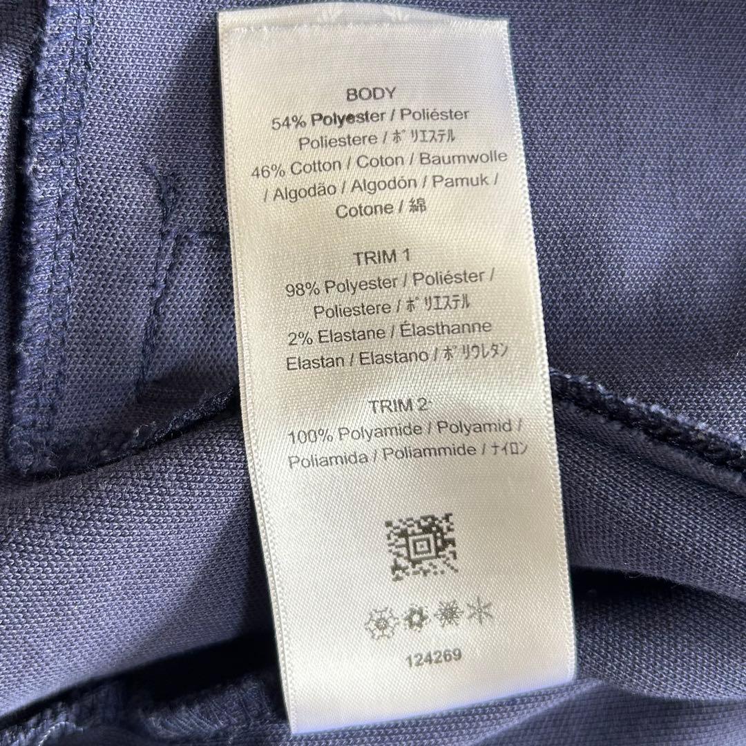 【希少・ポルトガル製】フレッドペリー トラックジャケット 紺 M サイドライン