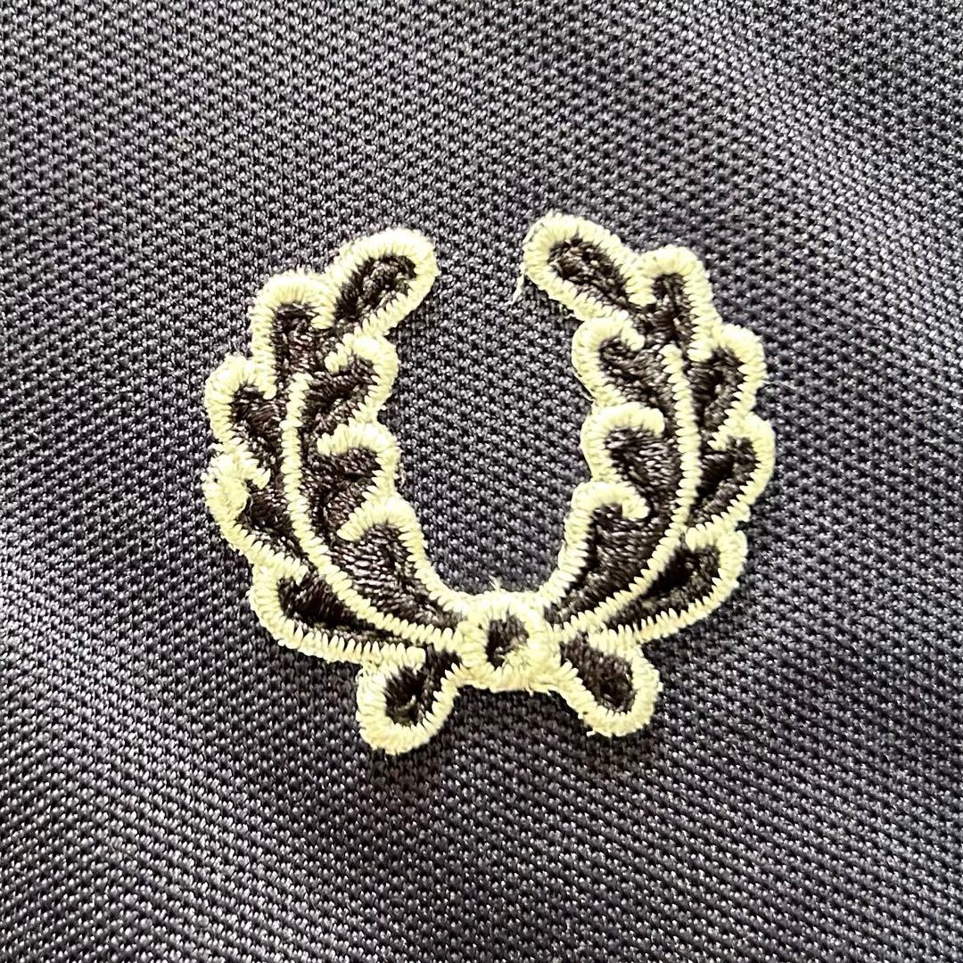 【希少・ポルトガル製】フレッドペリー トラックジャケット 紺 M サイドライン