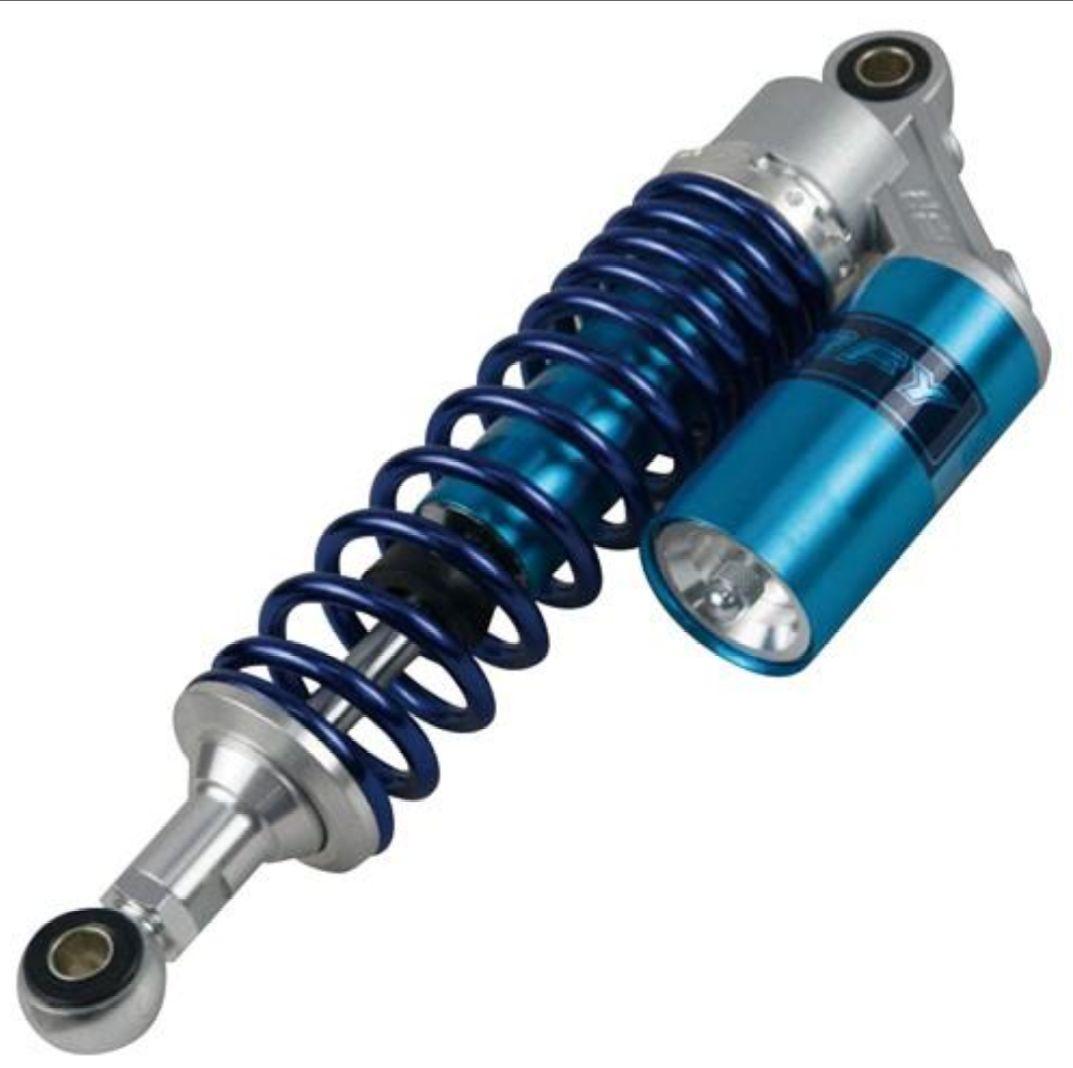 リアサスペンション 青 銀 2個セット