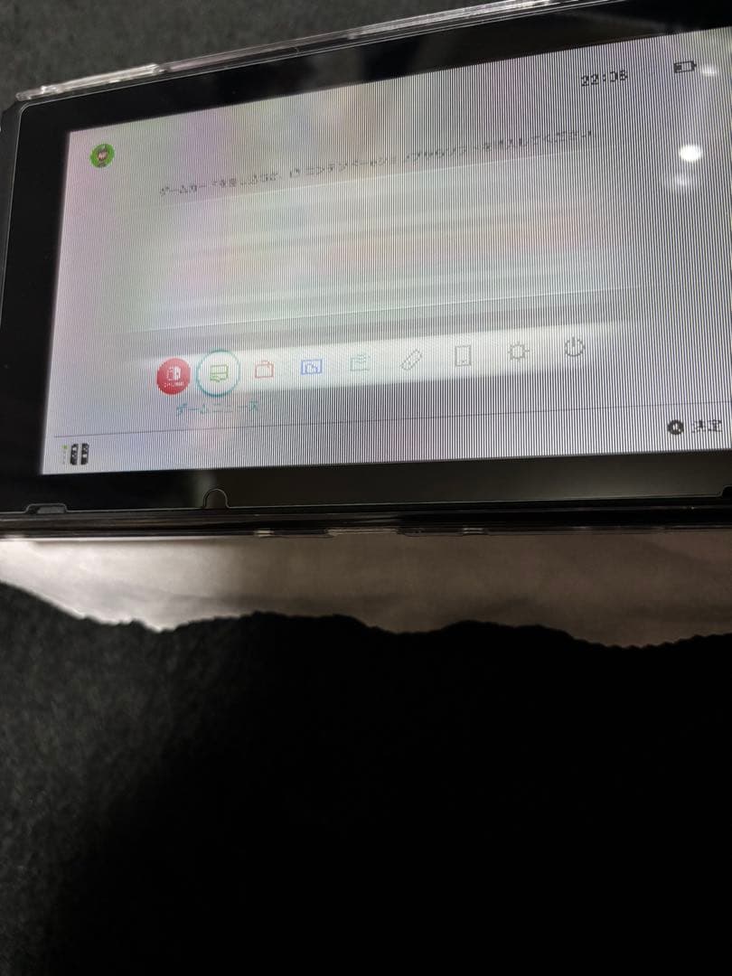 新型Switch本体のみ（ジャンク）