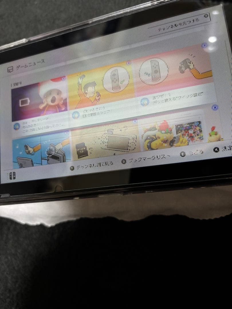 新型Switch本体のみ（ジャンク）