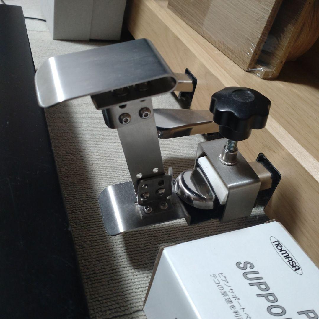 足台＋サポートペダル（イトマサ Piano Support Pedal II）