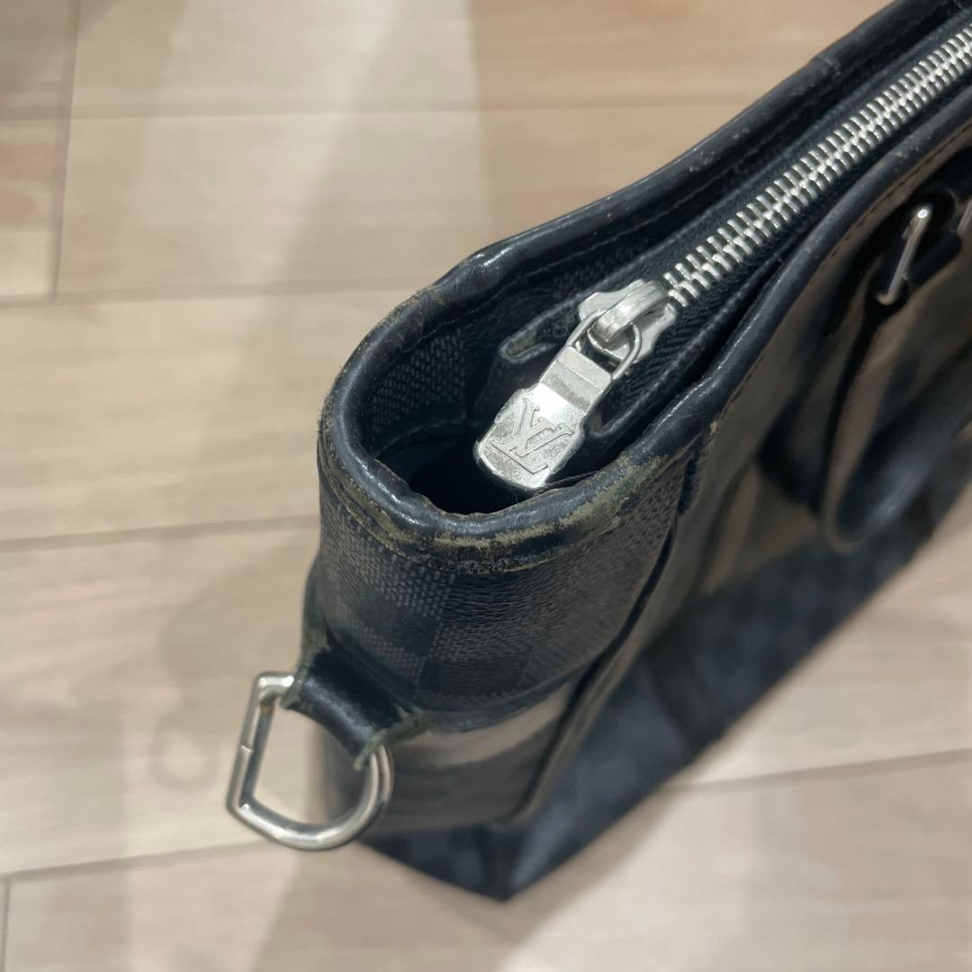 セール！ルイヴィトン　タダオ　ダミエ　ブラック　大容量