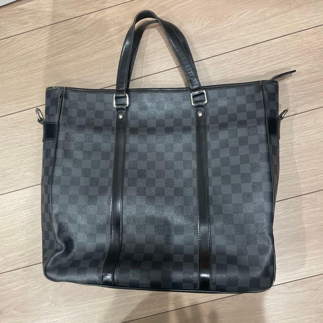 セール！ルイヴィトン　タダオ　ダミエ　ブラック　大容量