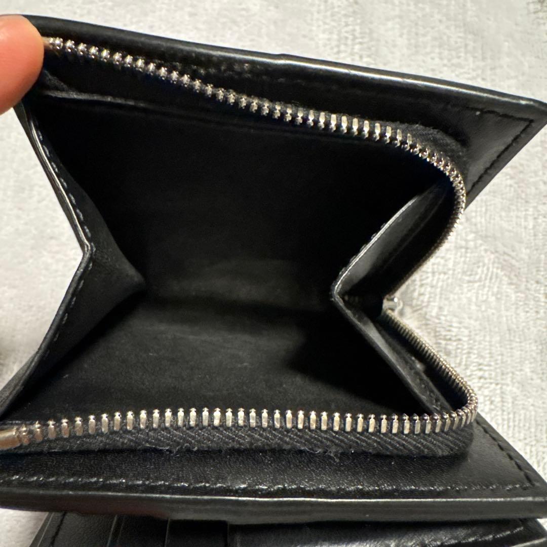 BOTTEGA VENETA ブラック 二つ折り財布