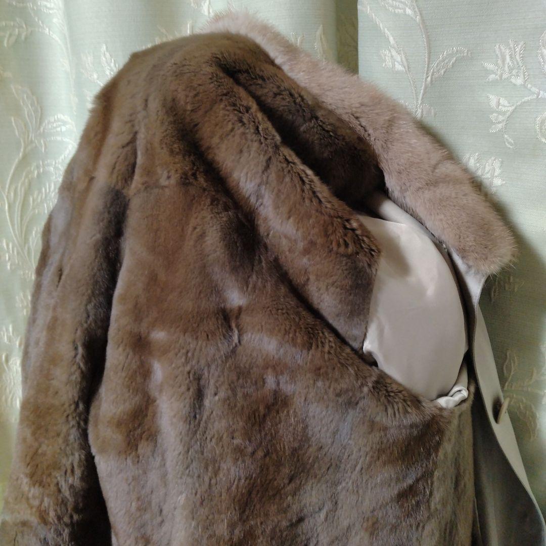 新品未使用✩3way✩ミンク＆ウィーゼルミンク✩ファーコート✩軽い