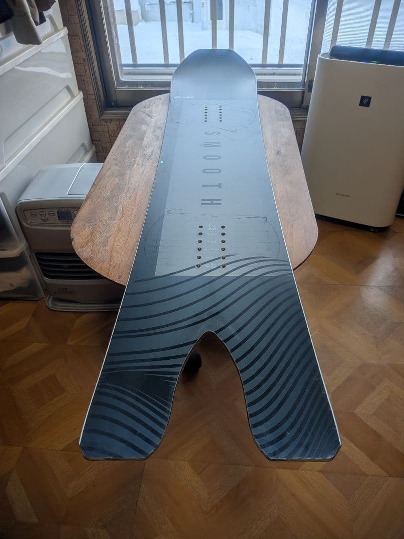 yonex smooth154→140ショートテール改造板