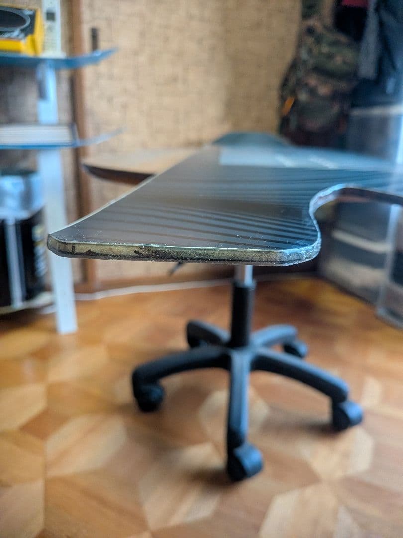 yonex smooth154→140ショートテール改造板