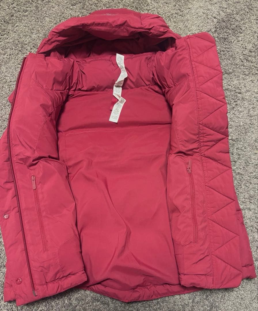 本日13時半までの出品　lululemon フード付キルティングベスト サイズ2