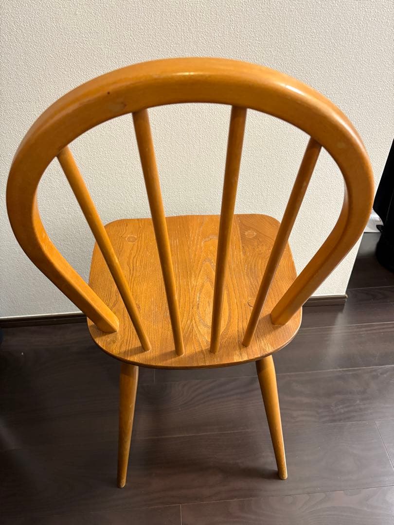 【美品】アーコール　フープバックチェア　ヴィンテージ　ERCOL 4本