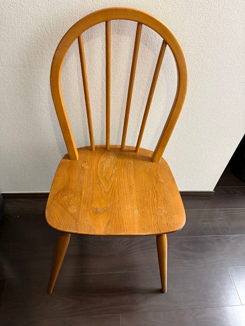 【美品】アーコール　フープバックチェア　ヴィンテージ　ERCOL 4本