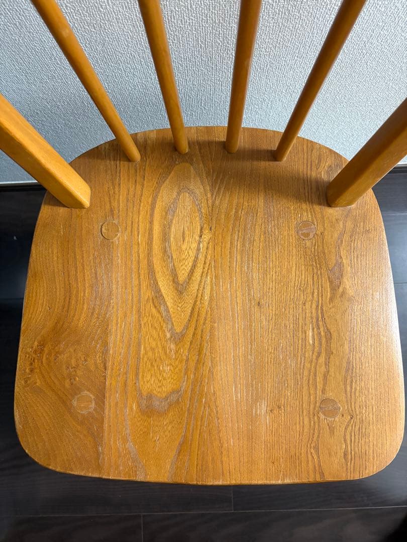 【美品】アーコール　フープバックチェア　ヴィンテージ　ERCOL 4本