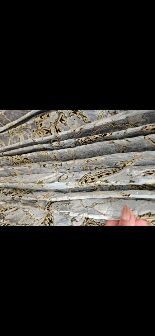 金華山　モンブランローズ シルバー　仮眠カーテン　プリーツ　トラック　雅