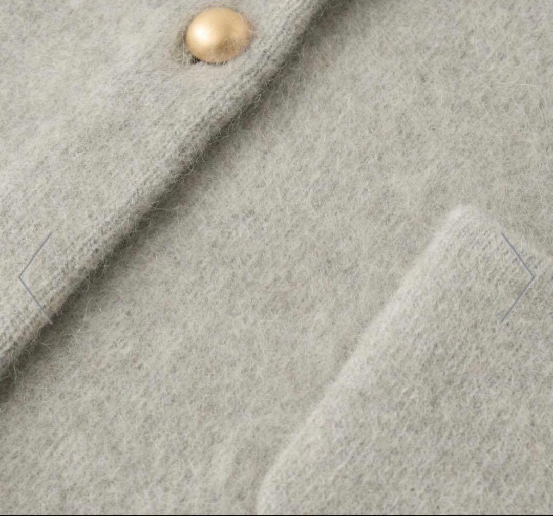 【2/1まで/チョコ様】ハイクオリティウール接結ジャケットカーディガン