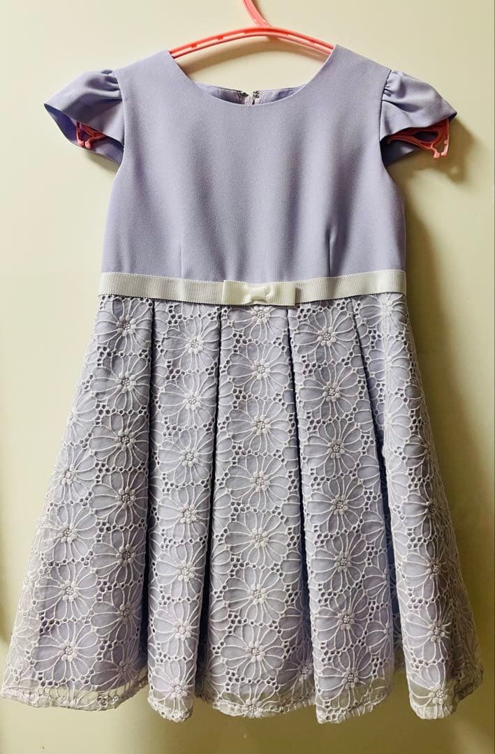 ぶち入学式に！フォーマルワンピース