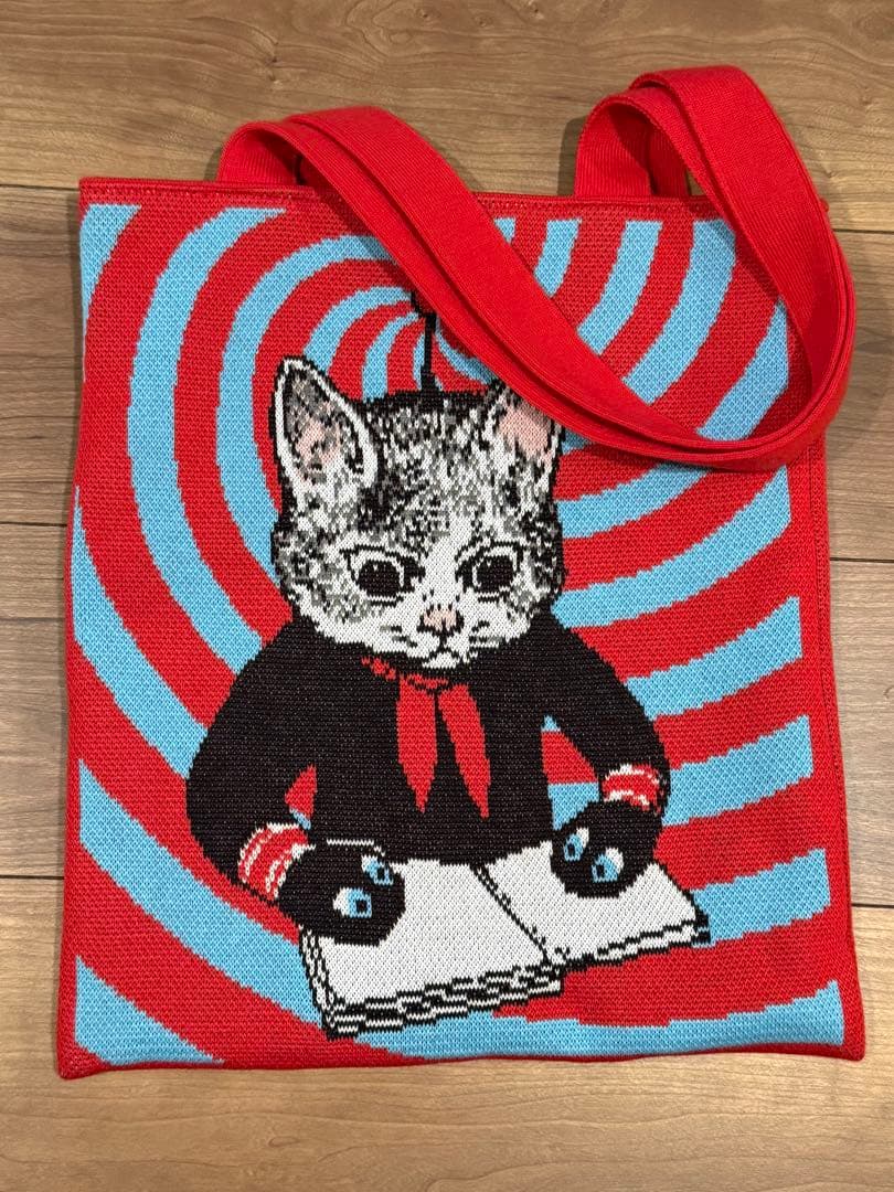 レア！ヒグチユウコ/ボリス雑貨店/編み物堀ノ内/ニットトートバッグ