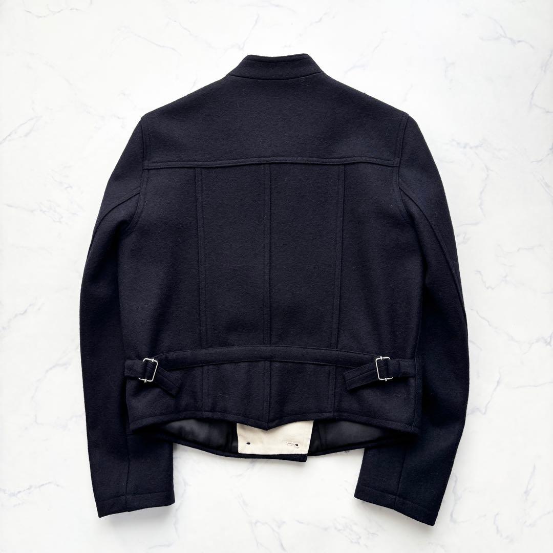 希少 アニエスベー ナポレオンジャケット ウール ネイビー 1