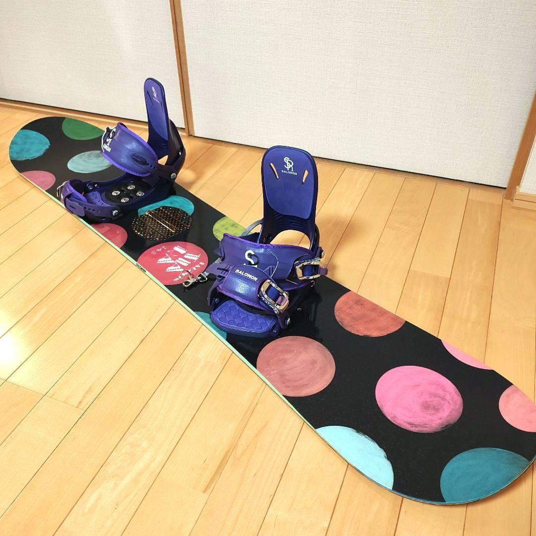 スノーボード 板 バインディング セット　レディース SALOMON サロモン
