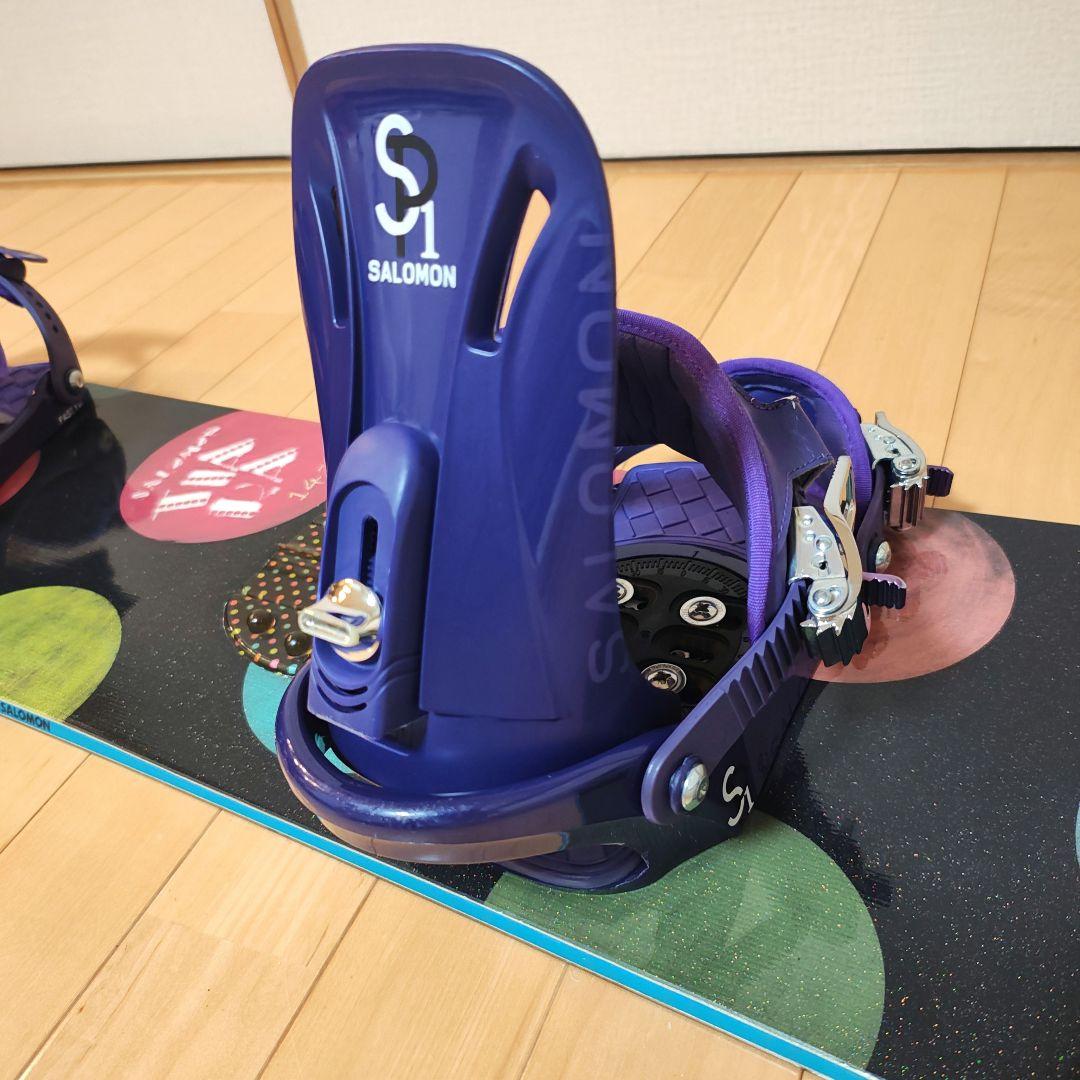 スノーボード 板 バインディング セット　レディース SALOMON サロモン