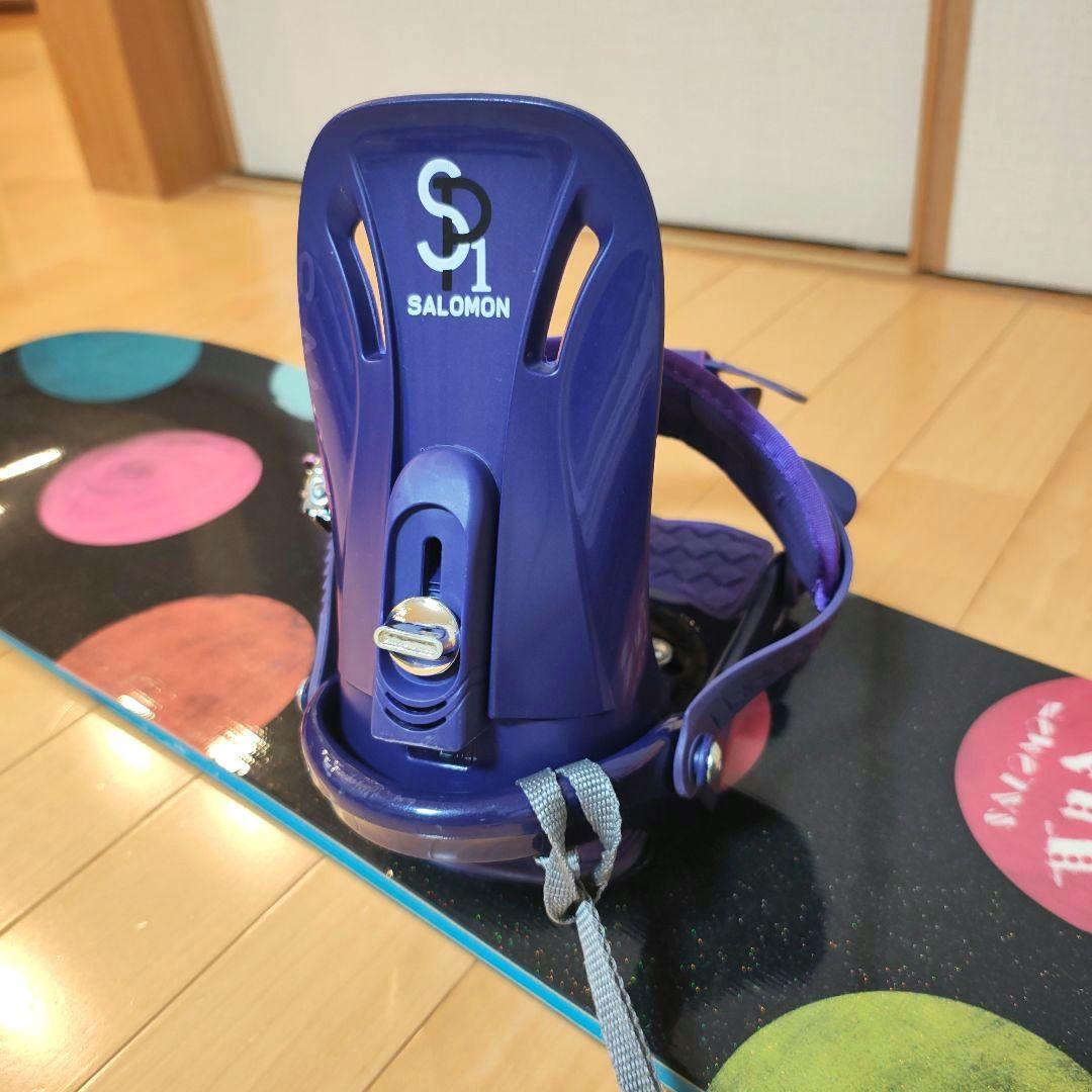 スノーボード 板 バインディング セット　レディース SALOMON サロモン