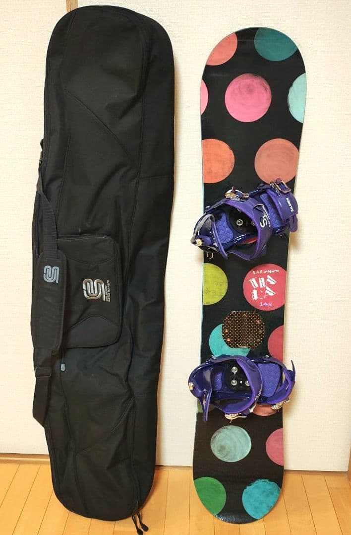 スノーボード 板 バインディング セット　レディース SALOMON サロモン