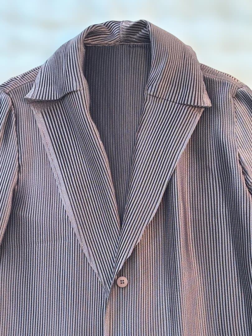[希少] ISSEY MIYAKE　しっかりとしたプリーツ ジャケット