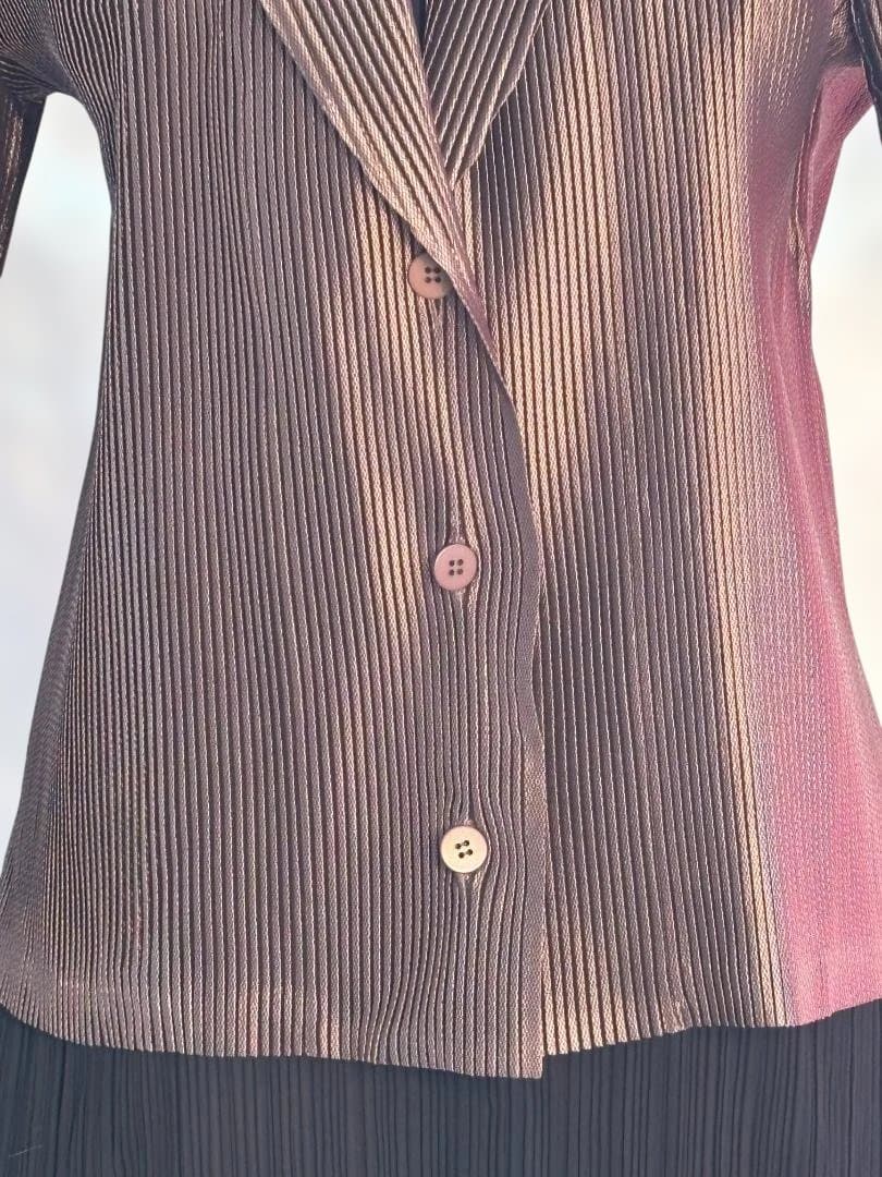[希少] ISSEY MIYAKE　しっかりとしたプリーツ ジャケット