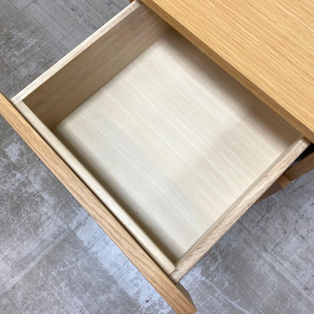 廃盤品 MUJI 無印良品 チェスト 引き出し 収納 4段 オーク材突板