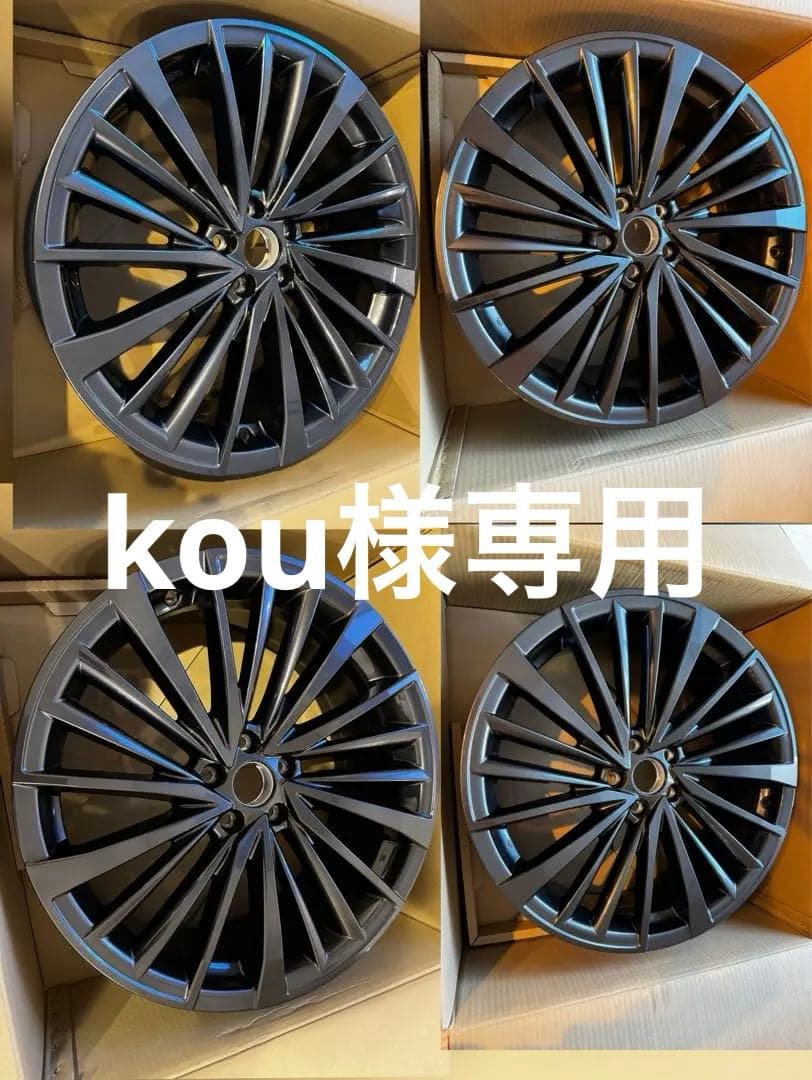 レクサス純正RX F SPORT ダークグレーメタリック21インチアルミホイール