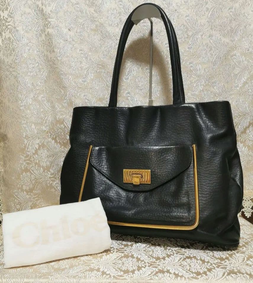 希少　クロエ　Chloe　Sally　トートバッグ　大容量　本革　イタリア型