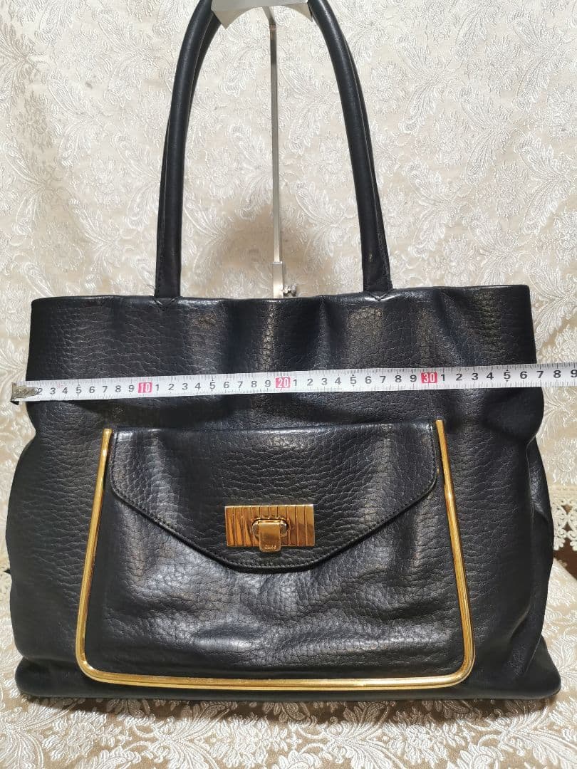 希少　クロエ　Chloe　Sally　トートバッグ　大容量　本革　イタリア型