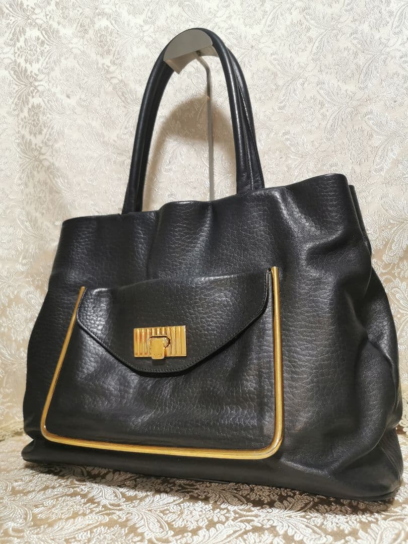 希少　クロエ　Chloe　Sally　トートバッグ　大容量　本革　イタリア型