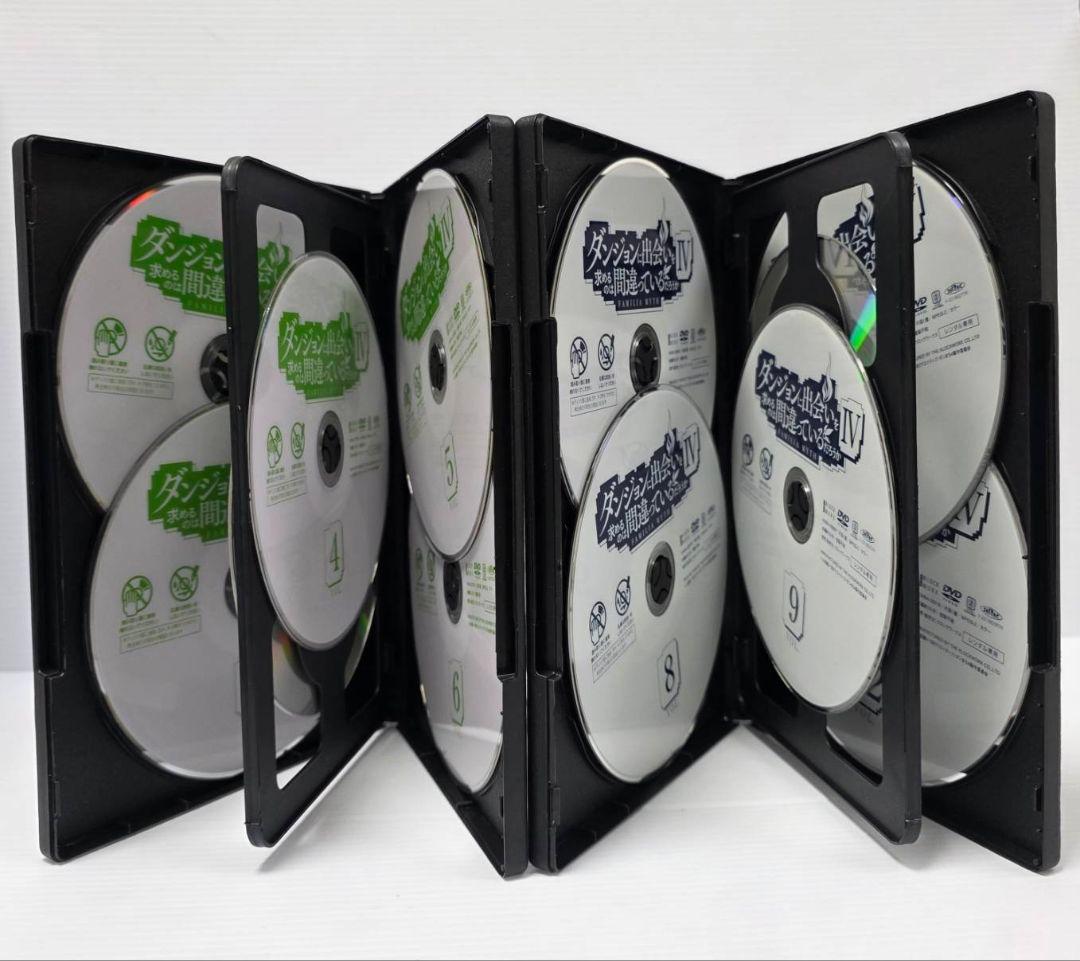 ダンジョンに出会いを求めるのは間違っているだろうか 3期4期 DVD　Ⅲ　IV