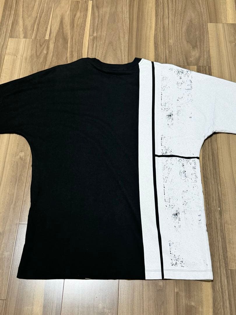 国内正規品　美品　ストーンアイランド　ビッグロゴ　tシャツ　Mサイズ　T100