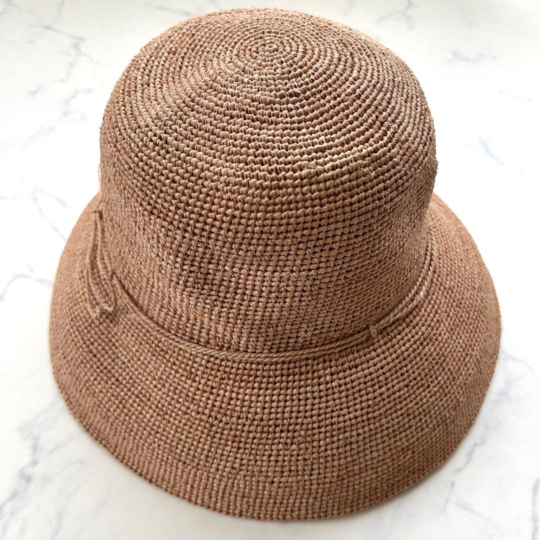 新品タグ付き ヘレンカミンスキー 麦わら帽子 プロヴァンス10 ヌガー