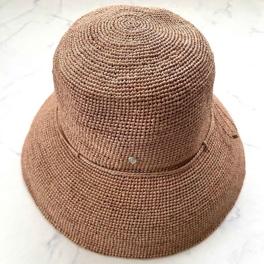 新品タグ付き ヘレンカミンスキー 麦わら帽子 プロヴァンス10 ヌガー