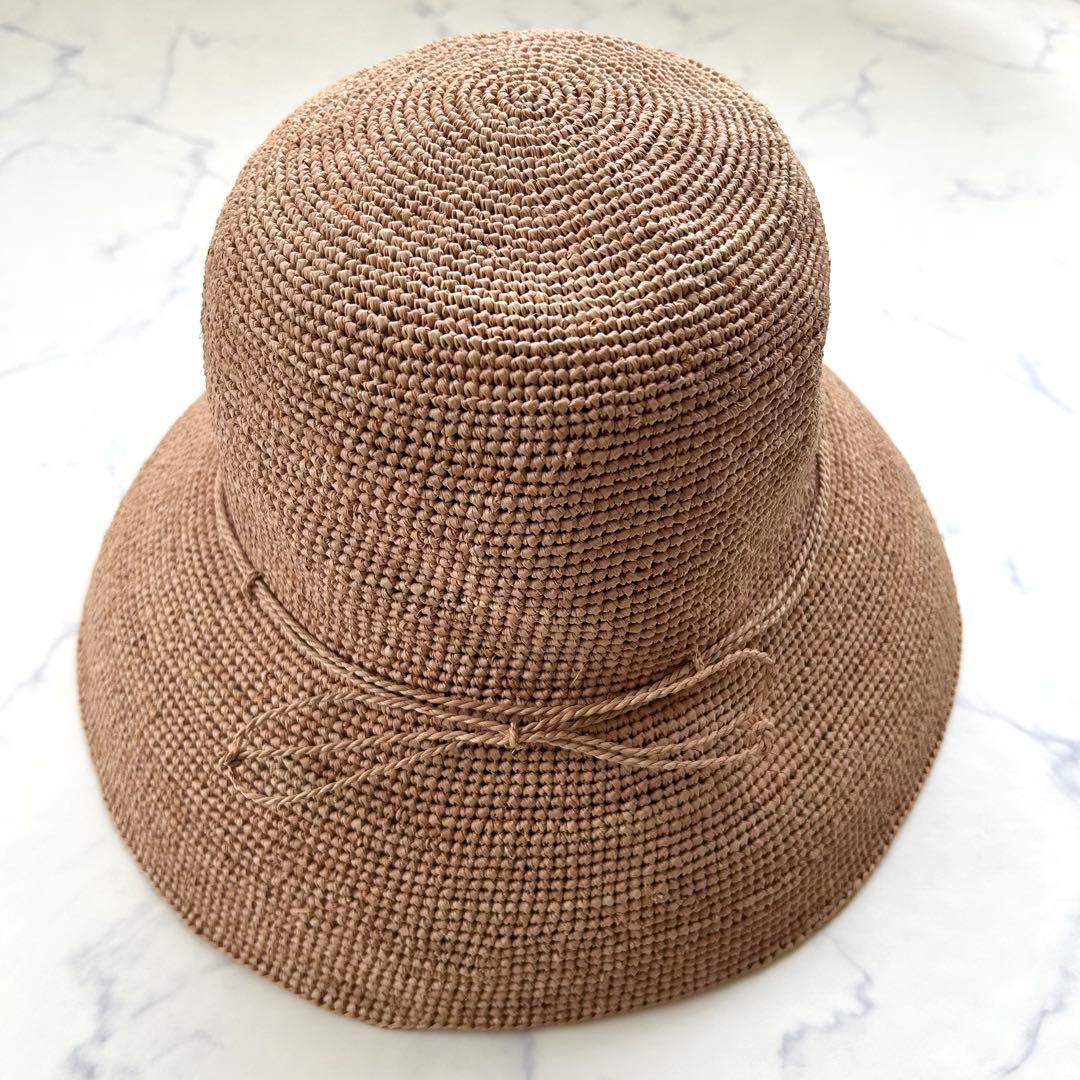 新品タグ付き ヘレンカミンスキー 麦わら帽子 プロヴァンス10 ヌガー