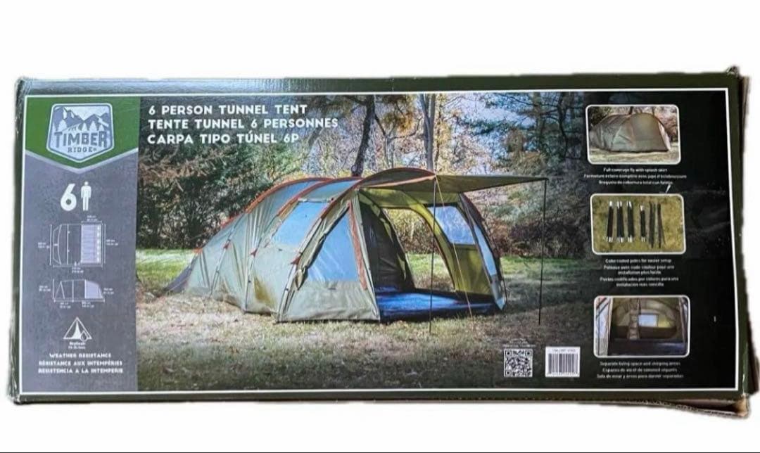 ティンバーリッジ ６人用トンネルテント Timber Ridge コストコ